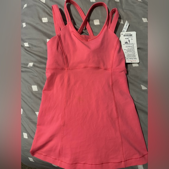 NWT Lululemon Happy Strappy Tank Pink Lemonade 4 - Picture 9 of 10